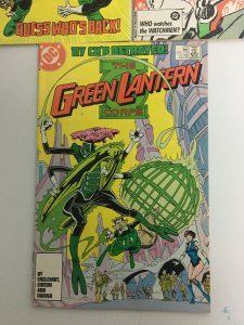 Green Lantern #207 #208 #214 Set Lot Englehart Staton Corps Copper Age 1986