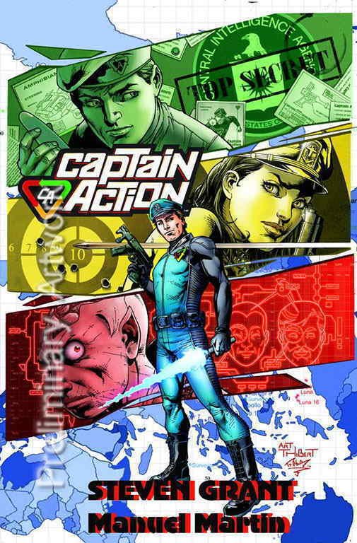 Captain Action Season Two #3A VF; Moonstone | save on shipping - details inside