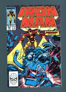 Iron Man #245 - Bob Layton Cover Art. Paul Smith Art. (6.5/7.0) 1989