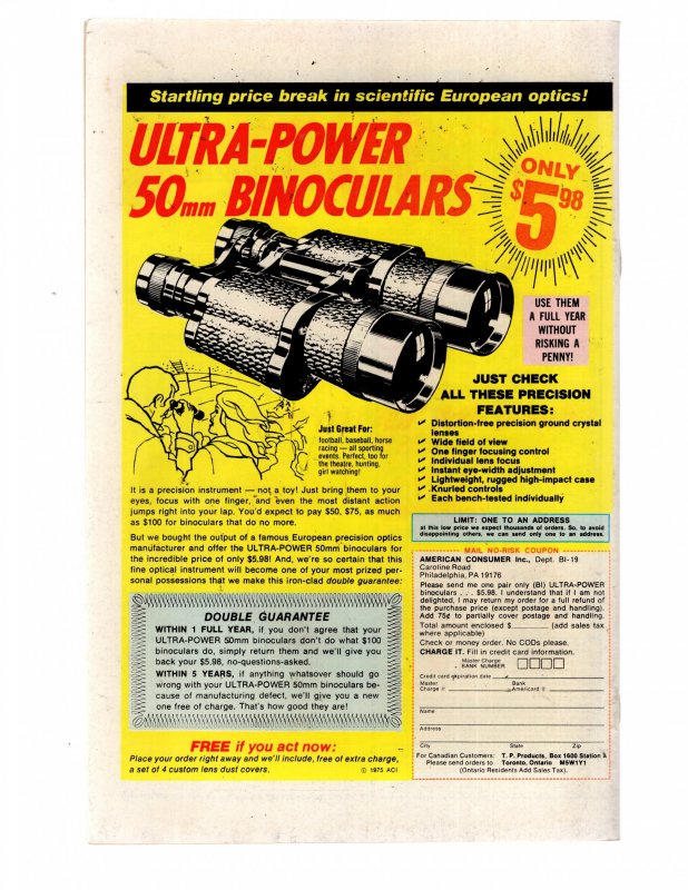 Doctor Strange #10 (VF+) 1975 BARON MORDO! ETERNITY! / ID#977