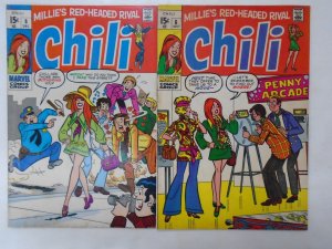 Chili (1969 Marvel) #6fn, 8fn-