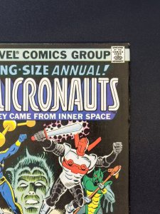 Micronauts Annual #1 (1979) NM (Newstand) Steve Ditko 1st App of Hornetdroid