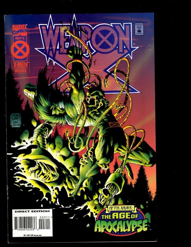 9 Marvel Comics Weapon X # 1 2 3 4 Machine Man # 11 1 3 Krull # 1 2 EK4 