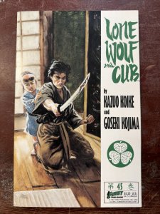 Lone Wolf and Cub #45, First Publishing graphic novel/TPB 1991, manga last issue