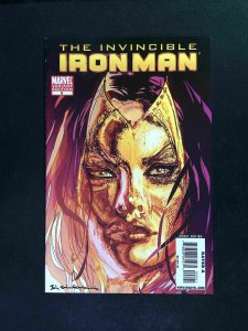 Invincible  Iron Man #8B  MARVEL Comics 2009 VF  Sienkiewicz Variant