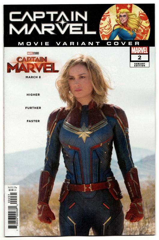 Captain Marvel #2 Movie Variant Cvr (Marvel, 2019) NM