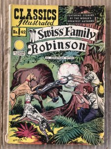 Classics Illustrated Swiss Family Robinson #42