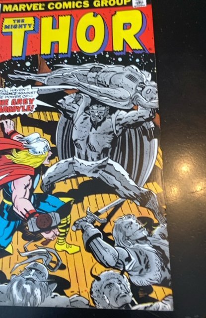 Thor #258 (1977)grey gargoyles appears