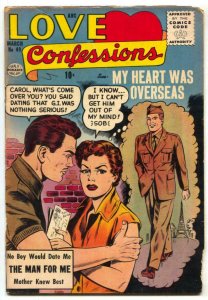 Love Confessions #49 1956- Romance comic VG