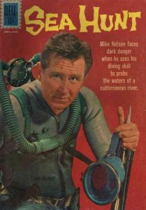 Sea Hunt #13 FAIR ; Dell | low grade comic Lloyd Bridges