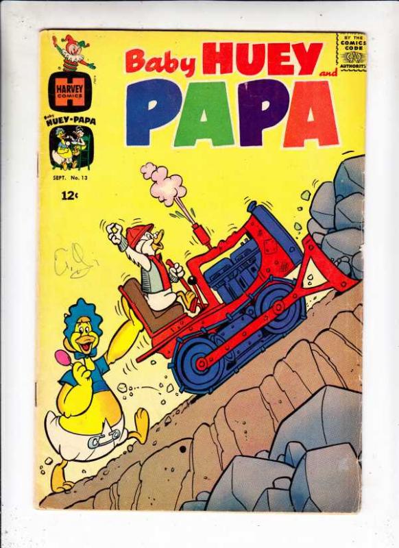 Baby Huey and Papa #13 (Sep-64) VG Affordable-Grade Baby Huey