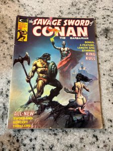 Savage Sword Of Conan # 9 FN- Marvel Comic Book Magazine 6 J390