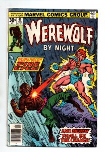 Werewolf by Night #41 newsstand - Brother Voodoo - 1976 - FN