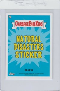 Garbage Pail Kids Storm Serge 9b GPK 2017 Adam Geddon trading card sticker