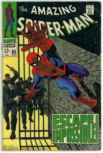 Amazing Spider Man #65 (1963) - 5.0 VG/FN *The Impossible Escape*