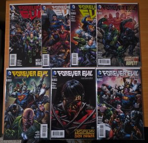 Forever Evil 1-7 Complete Set Run! ~ NEAR MINT NM ~ 2013 DC Comics
