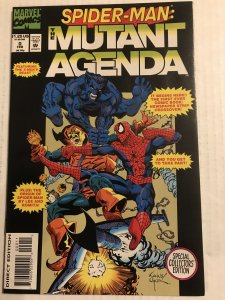 SPIDER-MAN The Mutant Agenda #0 : Marvel 3/94 VF+; John Romita, Newspaper x-over