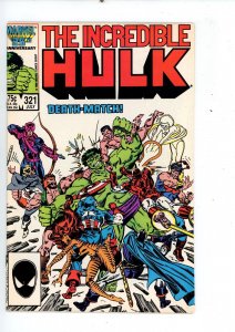 The Incredible Hulk #321 (1986) Hulk Marvel Comics