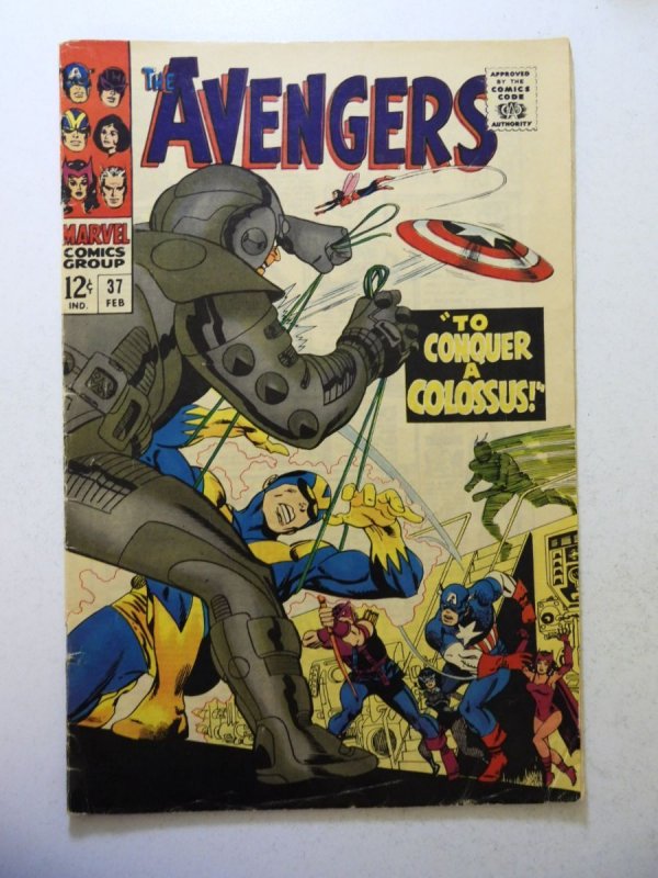 The Avengers #37 (1967) GD/VG Condition