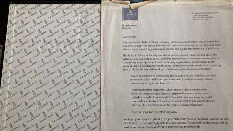 Lladro-magical world of porcelain, 279p catalog