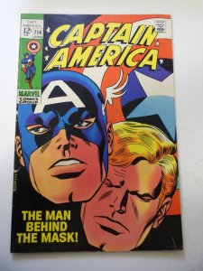 Captain America #114 (1969) FN+ Condition