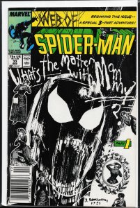 Web of Spider-Man #33 (1987) Spider-Man