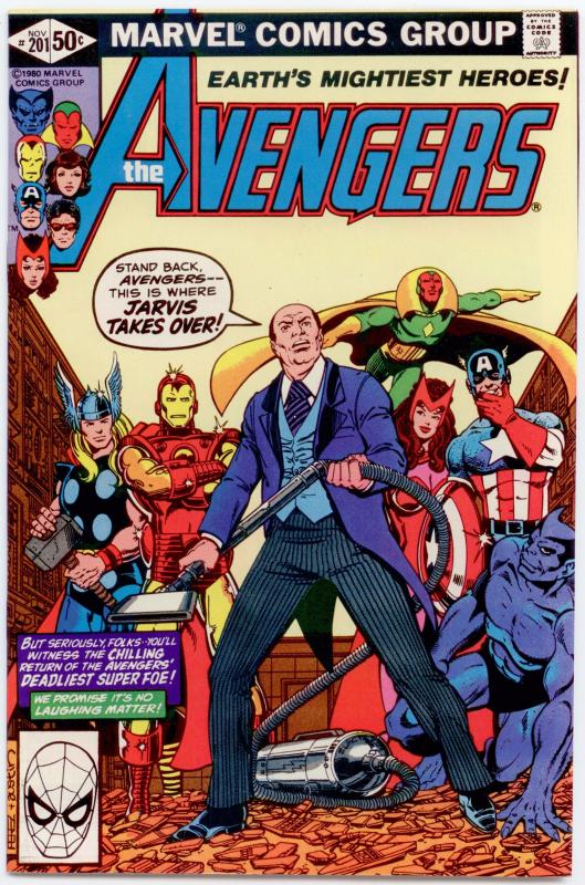 Avengers #201 NM+ 9.6 