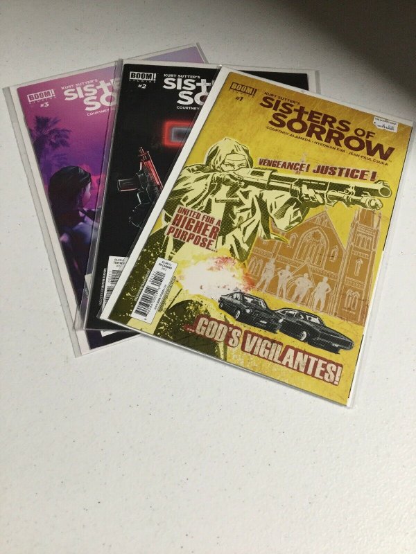 Sisters Of Sorrow 1-3 Nm Near Mint Boom Studios