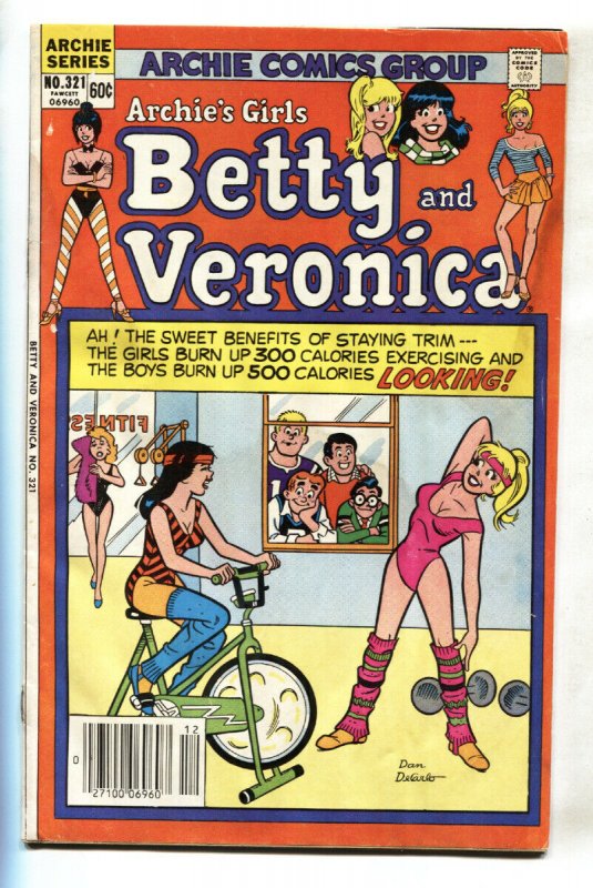 Archie's Girls Betty And Veronica #321 1982-Dan DeCarlo-Cheryl Blossom