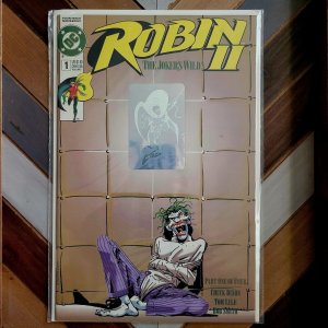 ROBIN II: Joker's Wild #1 NM- (DC 1991)  Arkham Asylum HOLOGRAM cover, MR FREEZE