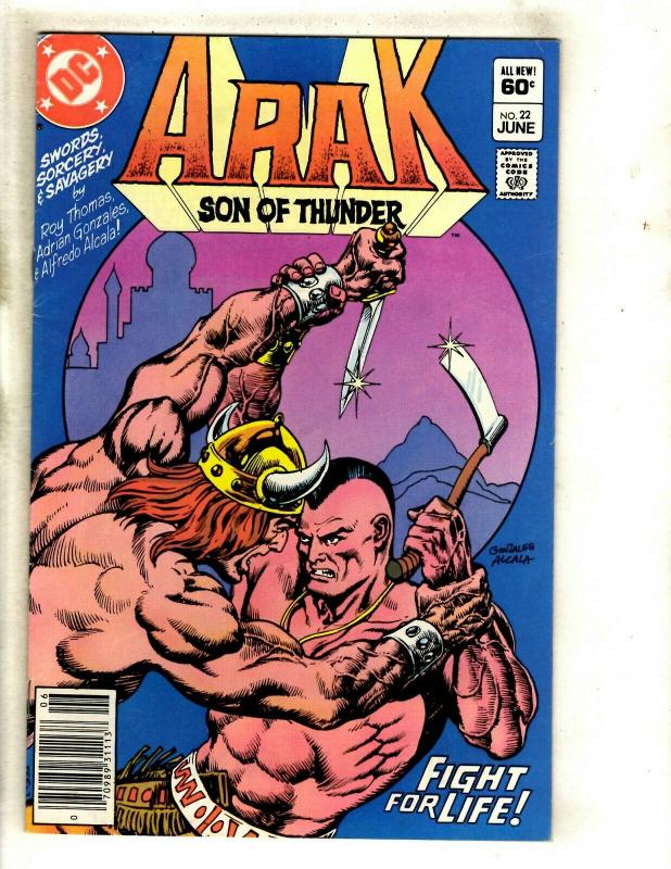 12 Arak Son of Thunder DC Comics # 7 8 9 12 13 14 16 17 18 19 21 22 WS12 