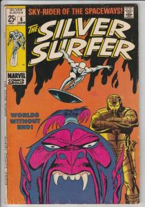 Silver Surfer #6 (Jun-69) FN/VF+ High-Grade Silver Surfer, Shalla Bal