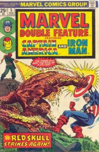 Marvel Double Feature #5 VF ; Marvel | Captain America Iron Man