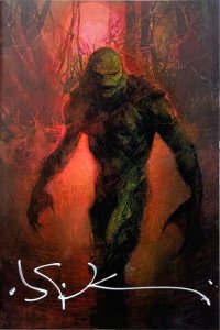 Creature From The Black Lagoon Lives #1  Sienkiewicz Virgin Variant Signed W/COA