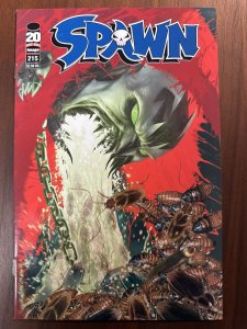 Spawn #215 VF- Michael Golden Cover Low Print Run (Image 2012)