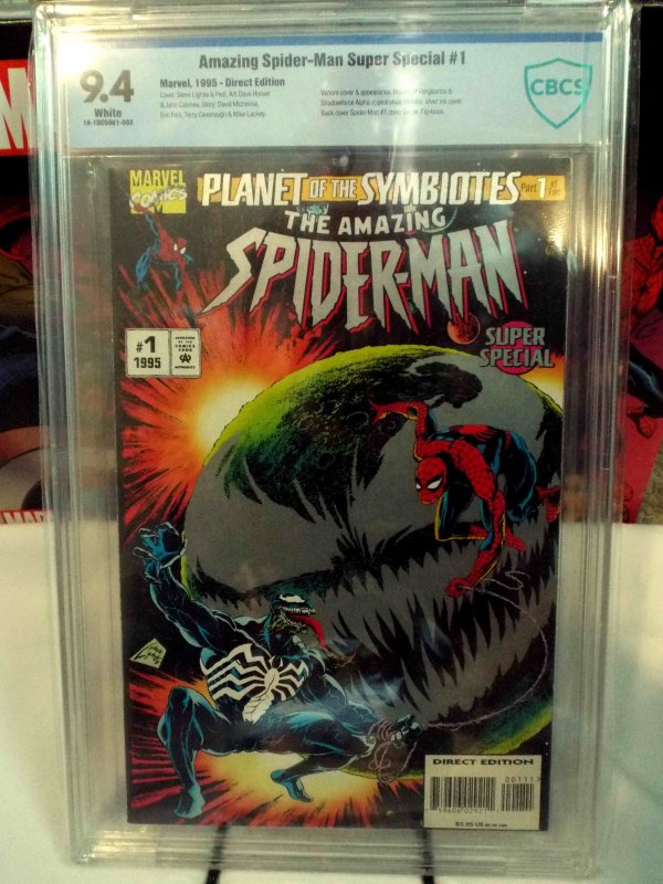 Amazing Spider-Man Super Special - CBCS 9.4 - Marvel 1995 - Direct Edition