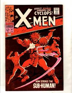 (Uncanny) X-Men # 41 NM- Marvel Comic Book Angel Beast Cyclops Jean Grey JF15