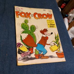 THE FOX AND THE CROW #62 1960 DC COMICS real SILVER AGE FUNNY ANIMALS screen