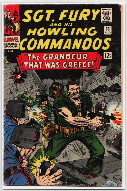 Sgt. Fury #33 (1966) Sgt. Fury and His Howling Commandos