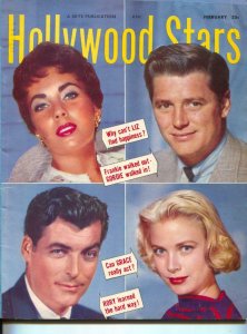 Hollywood Stars-Liz Taylor-Grace Kelly-Rory Calhoun-Liz Taylor-Frank Sinatra-...