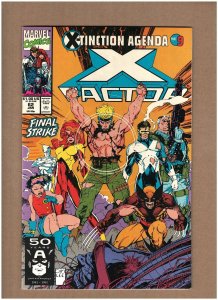 X-Factor #62 Marvel Comics 1990 Jim Lee Cover X-Tinction Agenda NM- 9.2