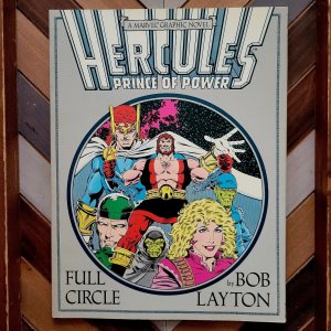 HERCULES FULL CIRCLE MARVEL Graphic Novel #37 VF/NM 1988 1st Print BOB LAYTON