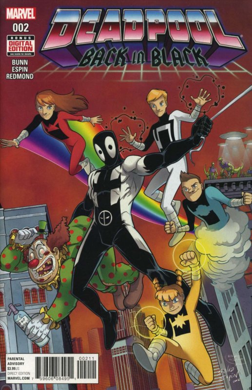 Deadpool: Back in Black #2 VF ; Marvel | Cullen Bunn Power Pack Amazing Fantasy 