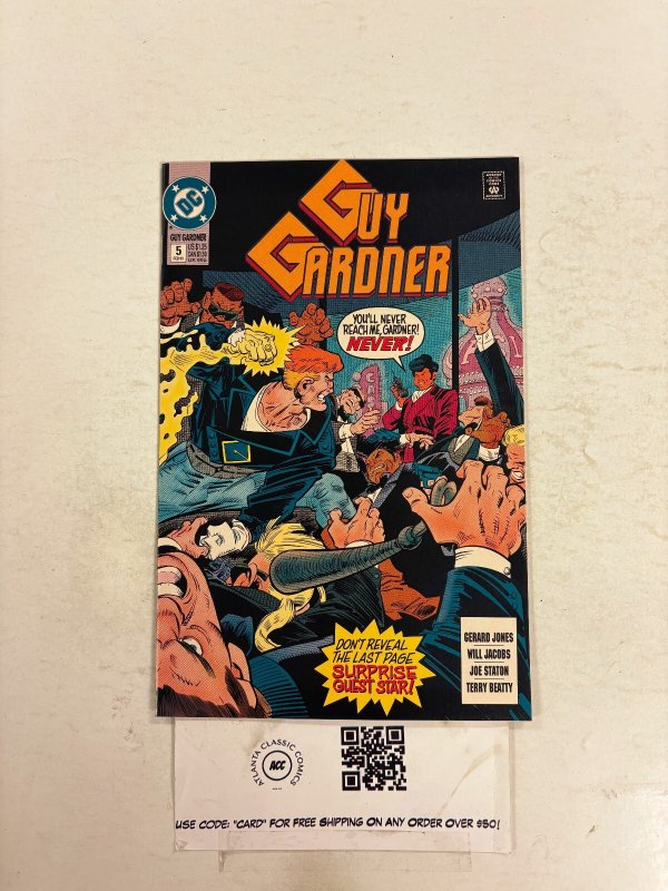 Guy Gardner #5 NM DC Comic Books Green Lantern Justice League 25 HH106