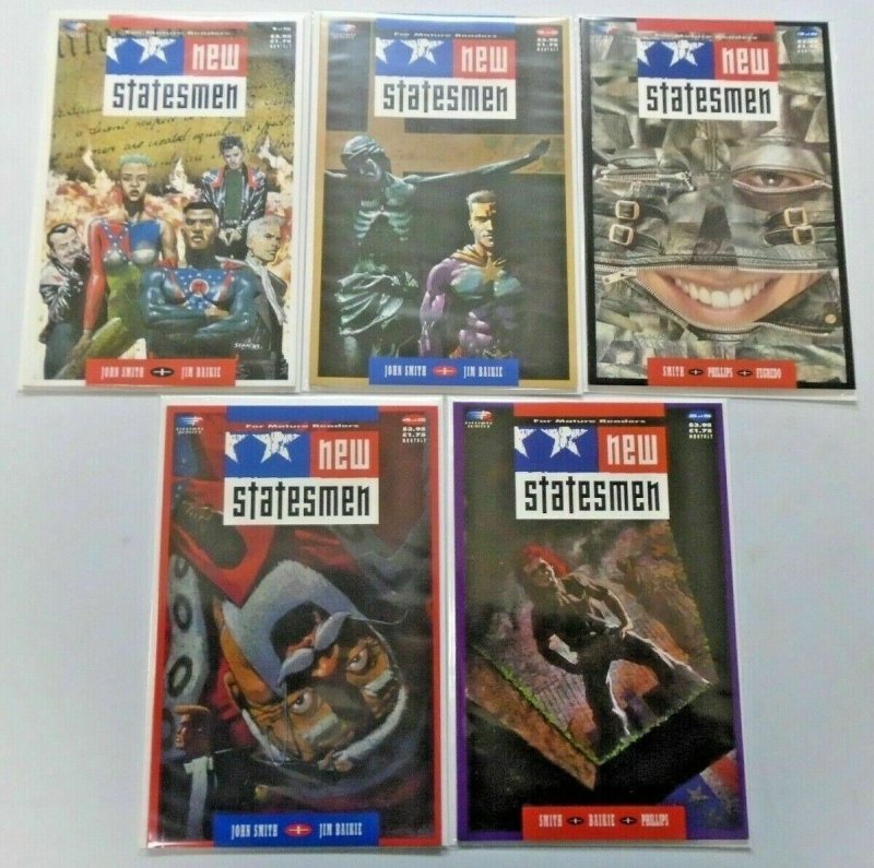 New Statesmen set #1-5 NM (1989)