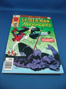 MARVEL TEAM UP 81 VF NM SPIDERMAN  MOCKINBIRD 1980  MARVEL FIRST APPEARANCE 