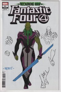 Fantastic Four #41 Silva Cover (2022) Fantastic Four