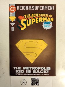 Adventures of Superman #501 VF DC Comics comic book 17 JW48