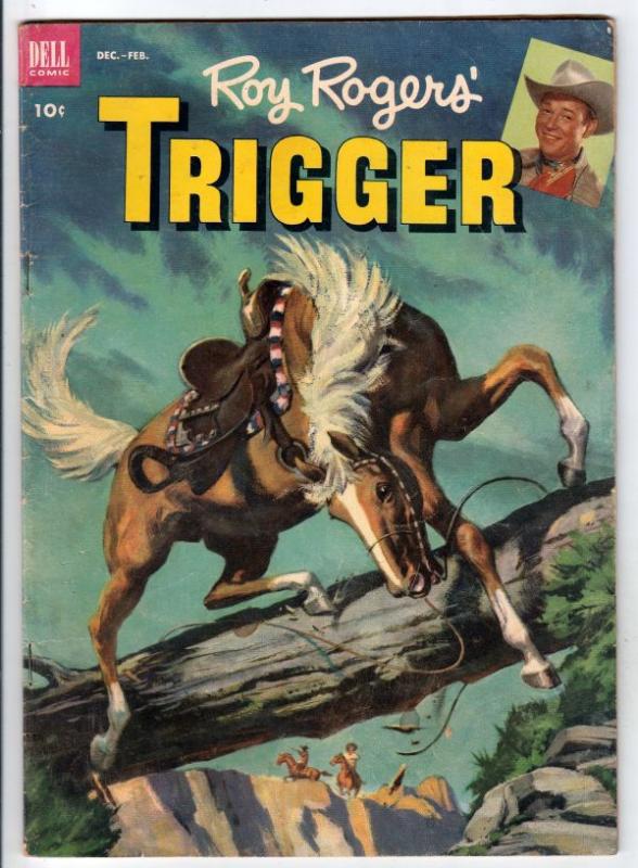 Roy Rogers' Trigger #7 (Dec-53) FN- Mid-Grade Roy Rogers, Trigger, Dusty, Dal...