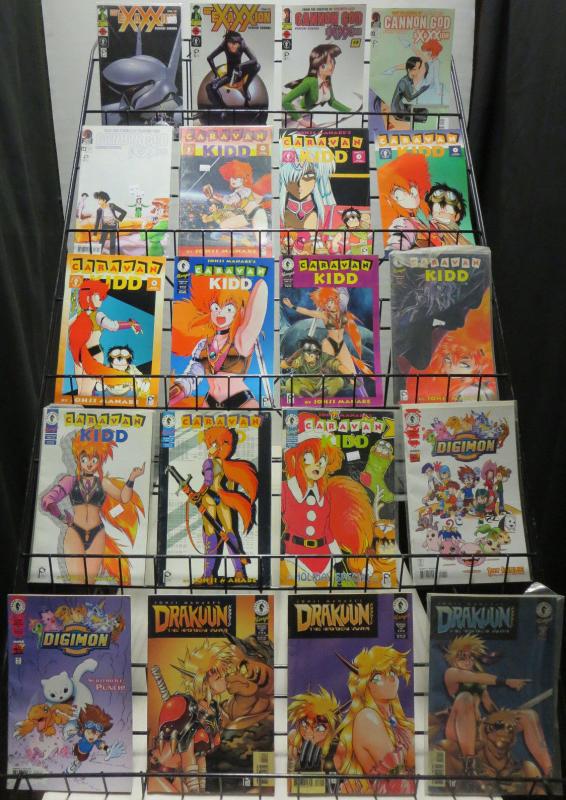 DARK HORSE MANGA HUGE COLLECTION OF 140 BOOKS!! 1990s-2000s F/+ Blade Kidd Cats